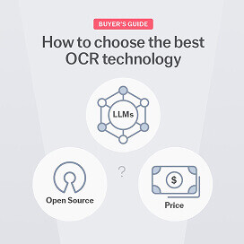 How To Choose The Best OCR technology